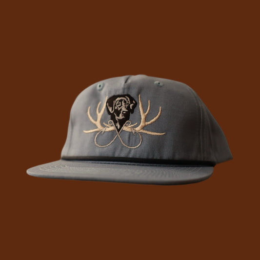 Original Logo Dusty Blue Rope Hat