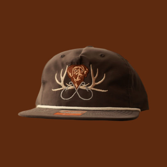 Original Logo Charcoal Rope Hat